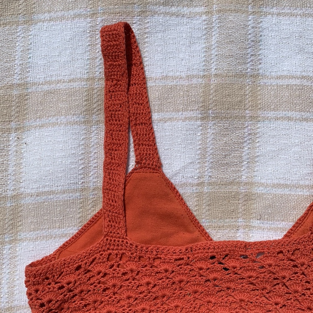 Forever 21 Crochet Knit Cropped Tank - Picture 5 of 5